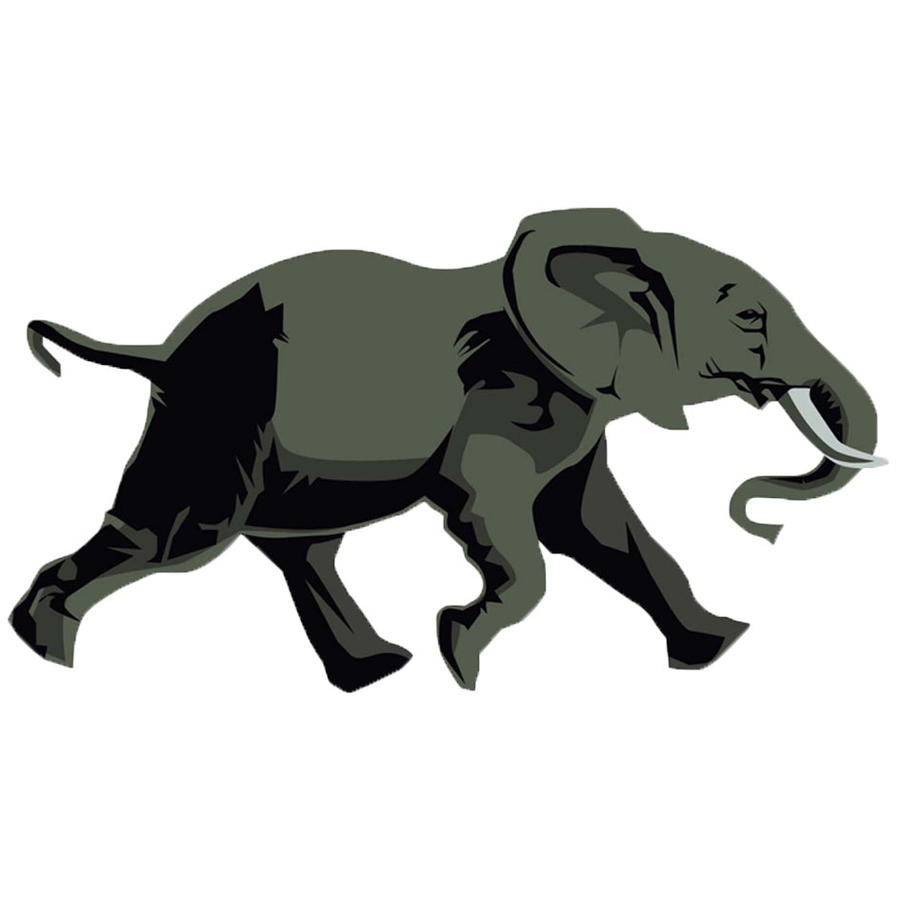 Gambar Gajah  Logo Vektor  Gratis Download Gambar di Rebanas 