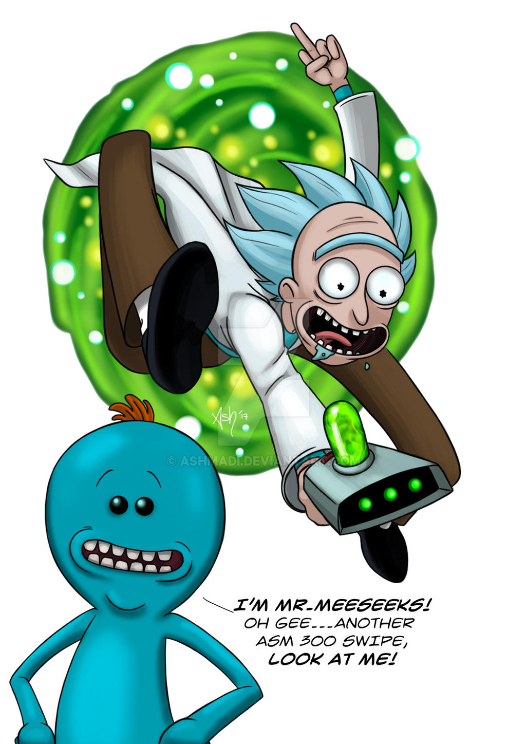 Rick and Morty Fan art :) by AshMadi on DeviantArt