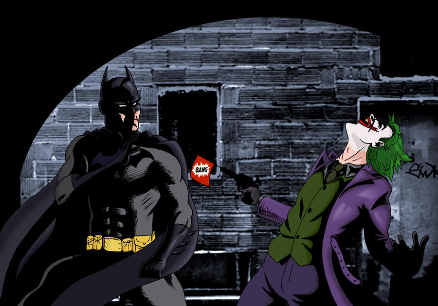 Batman vs Joker by deanfenechanimations on DeviantArt