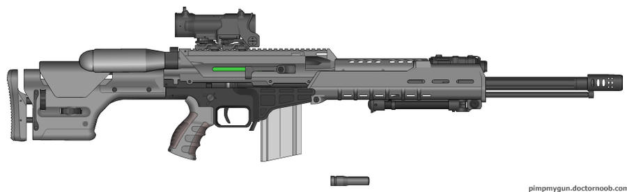 Railgun concept 1 - Original future rifle by sucker1999 on ...