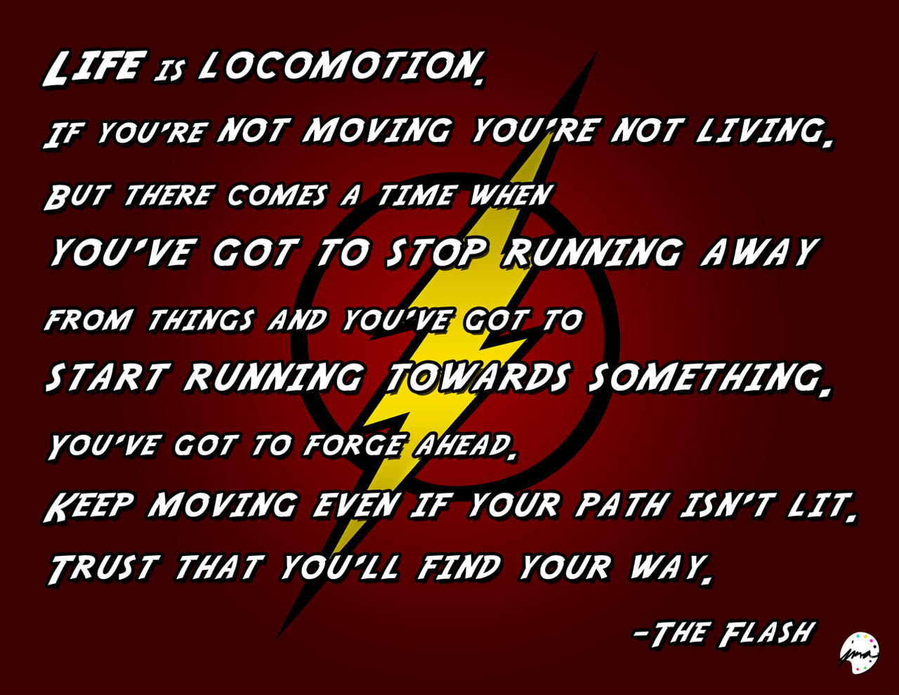 The Flash Quote 2015 by jmalfonso7