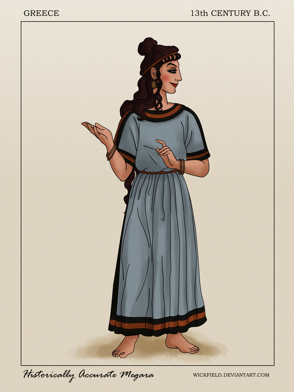 Historically Accurate Megara by Wickfield on DeviantArt