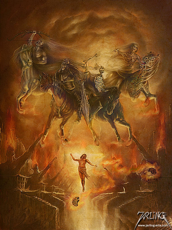 The Four Horsemen by jarling-art