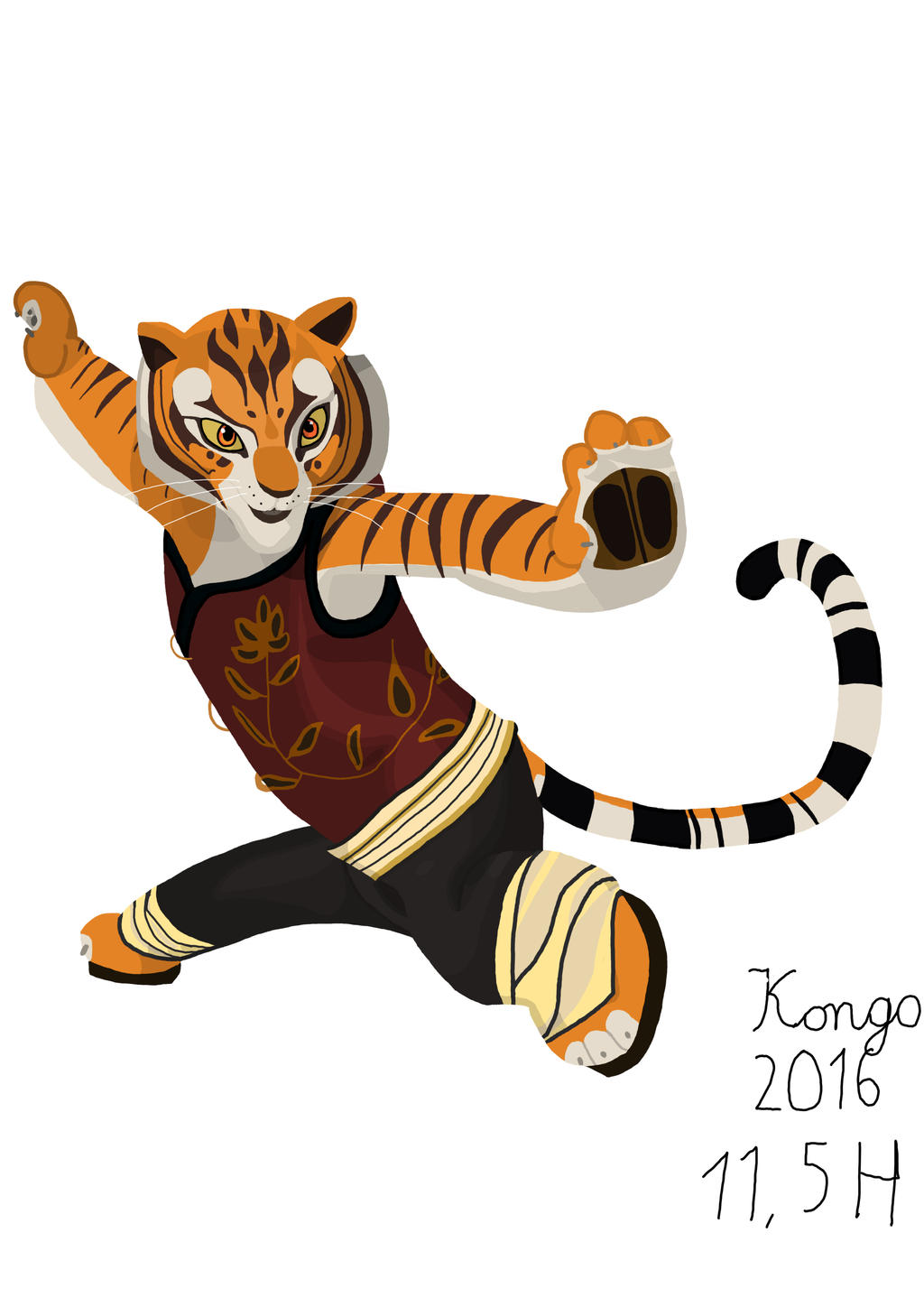 Kung Fu Panda - Master Tigress by Rainheart94 on DeviantArt